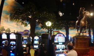 Casino players at Hollywood Casino Charles Town in a story about November WV casino events.
