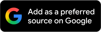 Google preferred source badge dark PlayWV