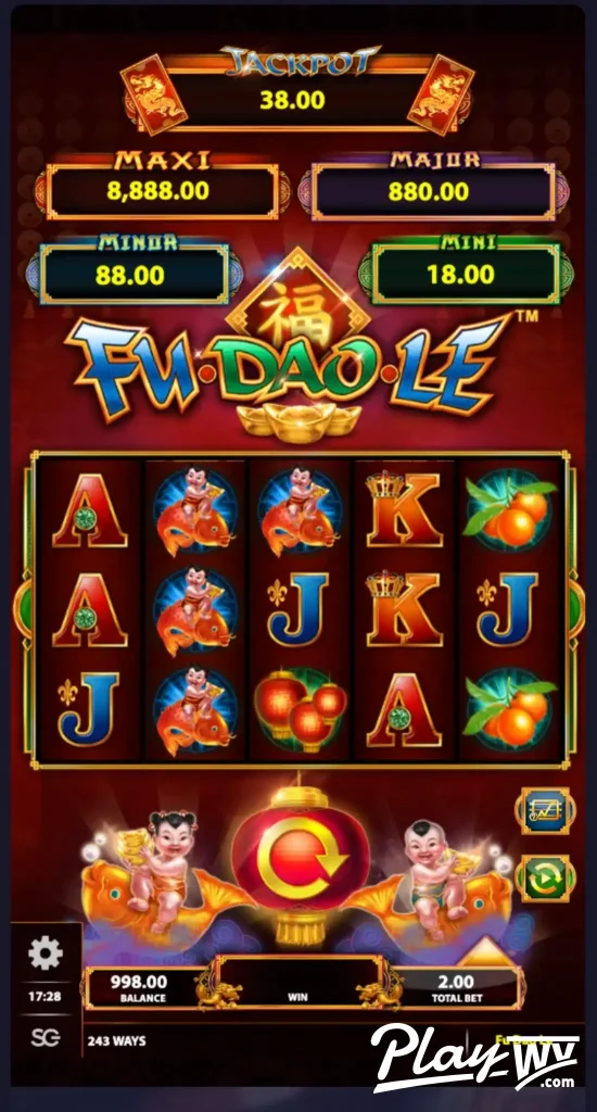 Losing spin result on Fu Dao Le
