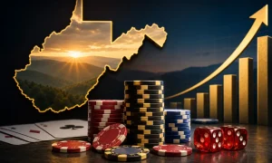 west-virginia-online-casino-revenue-hits-39-million-in-june-as-draftki-featured