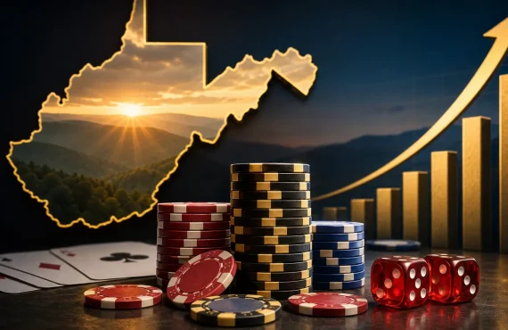 West Virginia online casino revenue hits $39 million in June as DraftKings leads market