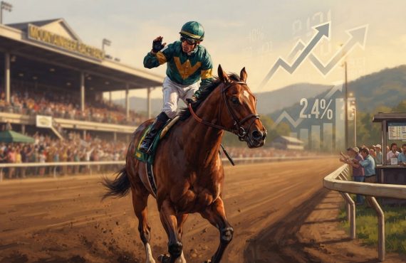 Zihnal rolls to 6 1/4-length win in West Virginia Derby as Mountaineer handle rises