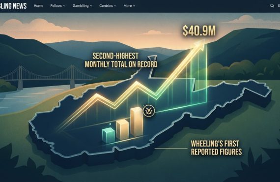 West Virginia online casino revenue hit $40.9 million in August as Wheeling reports for first time